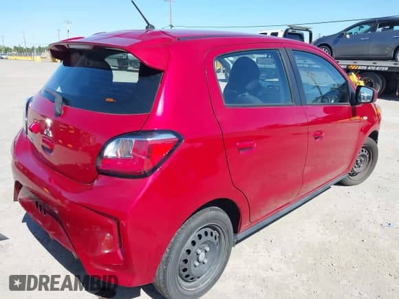 ✅ 2021 Mitsubishi Mirage ES • VIN: ML32AUHJ7MH003191 • Лот: 42300012. Опубликован ранее на IAAI с пробегом 69 656 миль. Бесплатный доступ к архиву аукционных продаж из США и подробный отчёт об истории автомобиля на DreamBid. Изображение 4.