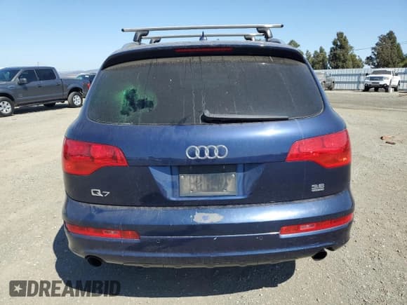 ✅ 2009 Audi Q7 Premium Plus • VIN: WA1EY74L29D027227 • Lot: 72714054. Listed on Copart with 116,194 mi. Free auction sales archive from the USA and detailed vehicle history report at DreamBid. Image 6.