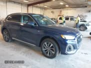 ✅ 2022 Audi Q5 S line Premium • VIN: WA1GAAFY0N2027185 • Lot: 43762247. Listed on IAAI with 48,423 mi. Free auction sales archive from the USA and detailed vehicle history report at DreamBid. Image 1.