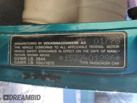 ✅ 1973 Volkswagen Beetle • VIN: 00000001532401296 • Lot: 88973165. Wystawiony na Copart z przebiegiem 8 743 mil. Bezpłatny archiwum sprzedaży aukcyjnych z USA i szczegółowy raport historii pojazdu na DreamBid. Zdjęcie 12.