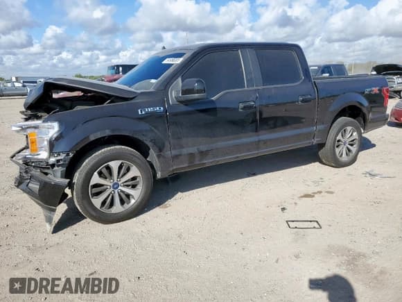 ✅ 2020 Ford F-150 XLT • VIN: 1FTEW1C53LKF54529 • Lot: 84968685. Listed on Copart with 42,496 mi. Free auction sales archive from the USA and detailed vehicle history report at DreamBid. Image 1.