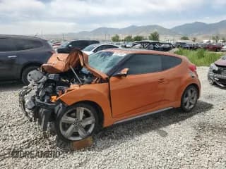 ✅ 2015 Hyundai Veloster Turbo • VIN: KMHTC6AE9FU243241 • Lot: 60827945. Wystawiony na Copart z przebiegiem 162 070 mil. Bezpłatny archiwum sprzedaży aukcyjnych z USA i szczegółowy raport historii pojazdu na DreamBid. Zdjęcie 1.