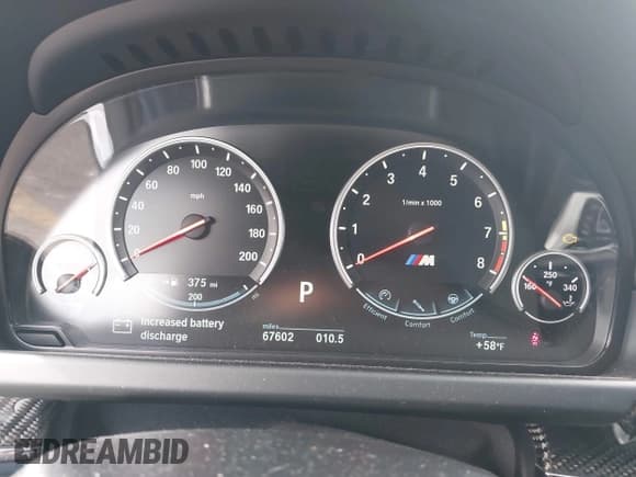 ✅ 2015 BMW M6 • VIN: WBS6C9C53FD467775 • Lot: 43609857. Listed on IAAI with 67,602 mi. Free auction sales archive from the USA and detailed vehicle history report at DreamBid. Image 7.