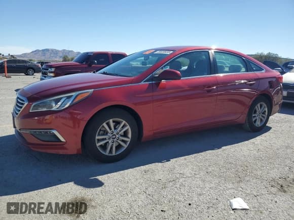 ✅ 2015 Hyundai Sonata SE • VIN: 5NPE24AF6FH014295 • Лот: 89839935. Опубликован ранее на Copart с пробегом Не указан. Бесплатный доступ к архиву аукционных продаж из США и подробный отчёт об истории автомобиля на DreamBid. Изображение 1.