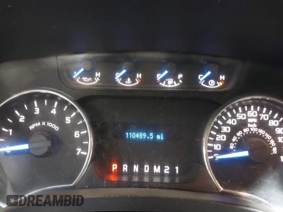 ✅ 2012 Ford F-150 XL • VIN: 1FTFX1ET9CFB44503 • Lot: 42443134. Listed on IAAI with 110,489 mi. Free auction sales archive from the USA and detailed vehicle history report at DreamBid. Image 7.