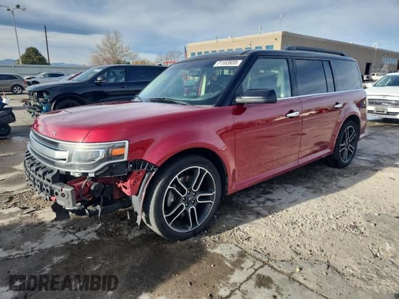 ✅ 2013 Ford Flex Limited • VIN: 2FMHK6DTXDBD29650 • Lot: 91583935. Listed on Copart with 87,652 mi. Free auction sales archive from the USA and detailed vehicle history report at DreamBid. Image 1.