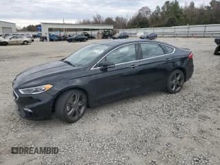 ✅ 2019 Ford Fusion Sport • VIN: 3FA6P0VP8KR285731 • Лот: 84174034. Опубликован ранее на Copart с пробегом 83 642 миль. Бесплатный доступ к архиву аукционных продаж из США и подробный отчёт об истории автомобиля на DreamBid. Изображение 1.