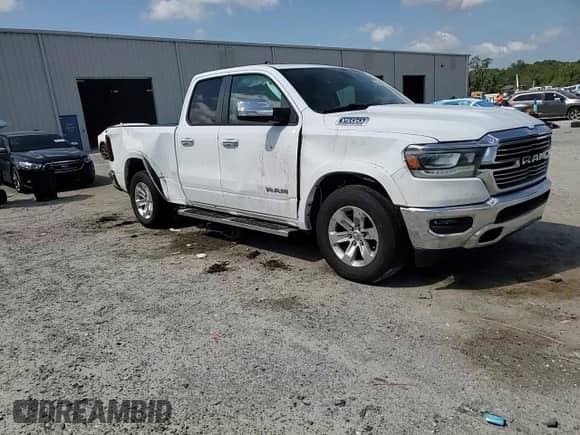 2020 Ram 1500 Laramie with VIN 1C6RREDT3LN262057, listed as a Copart auction lot 69599525 with 124,172 mi miles and Salvage title. Bid and sale history available at DreamBid. Image 13.