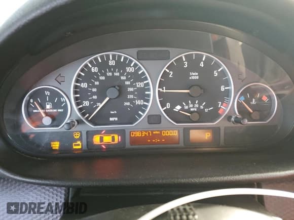 ✅ 2004 BMW 3 Series 330Ci • VIN: WBABW53464PL47636 • Lot: 47105905. Listed on Copart with 98,347 mi. Free auction sales archive from the USA and detailed vehicle history report at DreamBid. Image 9.