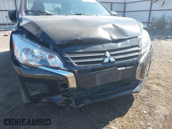 ✅ 2023 Mitsubishi Mirage ES • VIN: ML32FUFJ6PHF03922 • Лот: 42714819. Опубликован ранее на IAAI с пробегом 38 772 миль. Бесплатный доступ к архиву аукционных продаж из США и подробный отчёт об истории автомобиля на DreamBid. Изображение 6.