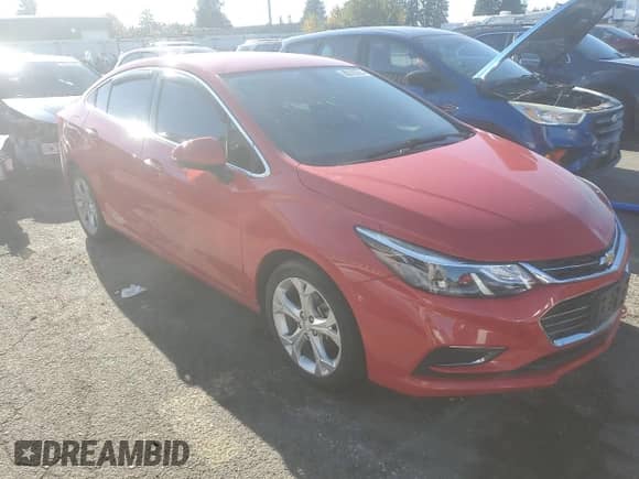 2017 Chevrolet Cruze Premier with VIN 1G1BF5SM8H7258895, listed as a Copart auction lot 86518225 with 78,845 mi miles and Salvage title. Bid and sale history available at DreamBid. Image 4.