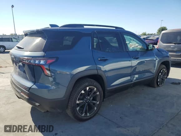 ✅ 2025 Chevrolet Equinox FWD RS • VIN: 3GNAXLEGXSL314128 • Lot: 69468985. Listed on Copart with 6,096 mi. Free auction sales archive from the USA and detailed vehicle history report at DreamBid. Image 3.