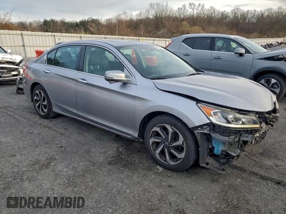 ✅ 2016 Honda Accord EX-L • VIN: 1HGCR2F8XGA154801 • Лот: 94066515. Опубликован ранее на Copart с пробегом 124 714 миль. Бесплатный доступ к архиву аукционных продаж из США и подробный отчёт об истории автомобиля на DreamBid. Изображение 4.