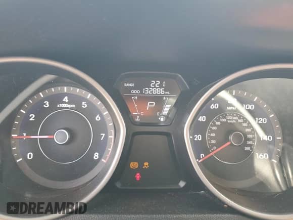 ✅ 2013 Hyundai Elantra GLS • VIN: 5NPDH4AE3DH286544 • Лот: 81835225. Опубликован ранее на Copart с пробегом 132 886 миль. Бесплатный доступ к архиву аукционных продаж из США и подробный отчёт об истории автомобиля на DreamBid. Изображение 9.