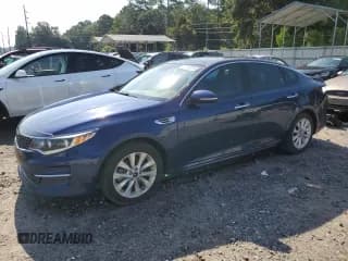 ✅ 2016 Kia Optima EX • VIN: 5XXGU4L33GG112624 • Lot: 65244075. Listed on Copart with 121,139 mi. Free auction sales archive from the USA and detailed vehicle history report at DreamBid. Image 1.
