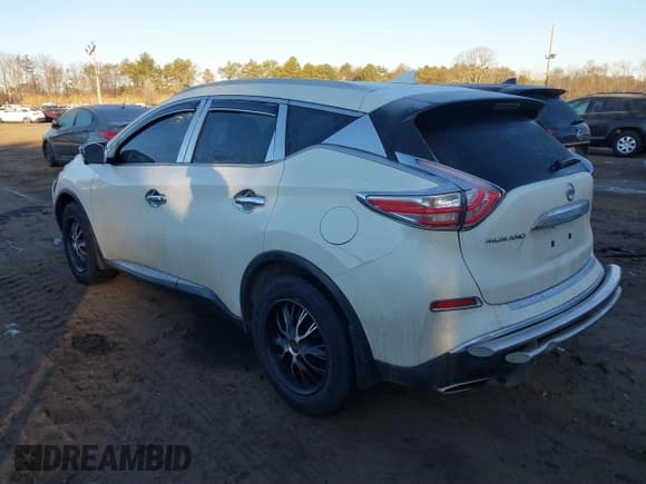✅ 2016 Nissan Murano Platinum • VIN: 5N1AZ2MH9GN156729 • Lot: 41410934. Listed on IAAI with 154,032 mi. Free auction sales archive from the USA and detailed vehicle history report at DreamBid. Image 3.
