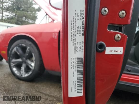 ✅ 2012 Dodge Challenger R/T Classic • VIN: 2C3CDYBT8CH176371 • Лот: 91717975. Опубликован ранее на Copart с пробегом 223 820 миль. Бесплатный доступ к архиву аукционных продаж из США и подробный отчёт об истории автомобиля на DreamBid. Изображение 12.