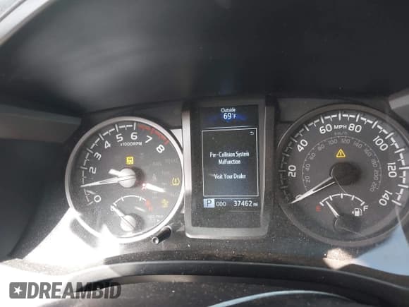 ✅ 2023 Toyota Tacoma TRD Off Road • VIN: 3TMDZ5BN8PM149034 • Lot: 43361231. Listed on IAAI with 37,462 mi. Free auction sales archive from the USA and detailed vehicle history report at DreamBid. Image 7.