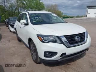 ✅ 2018 Nissan Pathfinder SL • VIN: 5N1DR2MM8JC612040 • Lot: 42167927. Listed on IAAI with 121,635 mi. Free auction sales archive from the USA and detailed vehicle history report at DreamBid. Image 1.