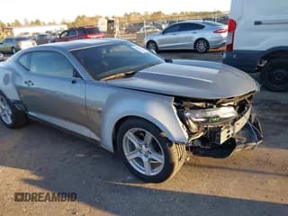 ✅ 2023 Chevrolet Camaro 1LT • VIN: 1G1FB1RS2P0137104 • Lot: 41639534. Listed on IAAI with 27,129 mi. Free auction sales archive from the USA and detailed vehicle history report at DreamBid. Image 1.