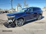 ✅ 2023 Infiniti QX60 Sensory • VIN: 5N1DL1GSXPC345627 • Lot: 89483365. Listed on Copart with 38,633 mi. Free auction sales archive from the USA and detailed vehicle history report at DreamBid. Image 1.