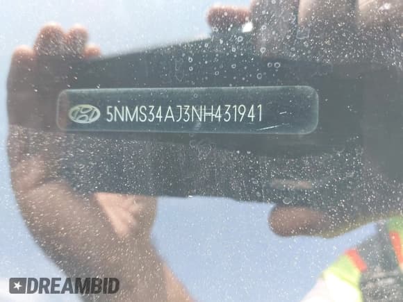 ✅ 2022 Hyundai Santa Fe SEL • VIN: 5NMS34AJ3NH431941 • Лот: 43217542. Опубликован ранее на IAAI с пробегом 96 106 миль. Бесплатный доступ к архиву аукционных продаж из США и подробный отчёт об истории автомобиля на DreamBid. Изображение 9.