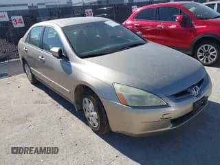 ✅ 2004 Honda Accord LX • VIN: 3HGCM56354G709848 • Lot: 43674682. Listed on IAAI with 252,468 mi. Free auction sales archive from the USA and detailed vehicle history report at DreamBid. Image 1.