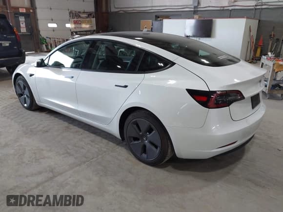 ✅ 2023 Tesla Model 3 • VIN: 5YJ3E1EA8PF501350 • Lot: 42500841. Listed on IAAI with 19,466 mi. Free auction sales archive from the USA and detailed vehicle history report at DreamBid. Image 3.