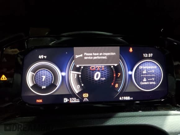 ✅ 2023 Volkswagen Golf GTI 40th Anniversary Edition • VIN: WVW9A7CD9PW189539 • Лот: 48386355. Опубликован ранее на Copart с пробегом 41 988 миль. Бесплатный доступ к архиву аукционных продаж из США и подробный отчёт об истории автомобиля на DreamBid. Изображение 9.