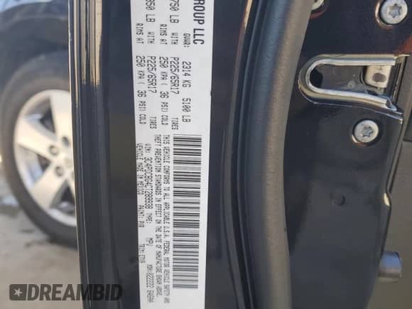 2012 Dodge Journey SXT с VIN 3C4PDCBG4CT289938, выставлен на аукционе Copart как лот 82733135 с пробегом 157 760 миль миль и Списание • Salvage title. История ставок и продаж доступна на DreamBid. Изображение 12.