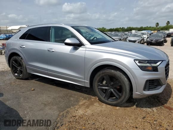 ✅ 2021 Audi Q8 Premium • VIN: WA1AVAF15MD020653 • Lot: 55220895. Listed on Copart with 68,826 mi. Free auction sales archive from the USA and detailed vehicle history report at DreamBid. Image 4.
