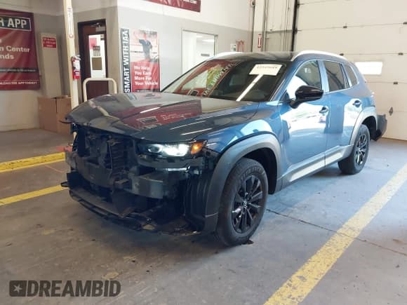 ✅ 2024 Mazda CX-50 S Preferred • VIN: 7MMVABBM8RN218749 • Lot: 42349049. Listed on IAAI with 11,740 mi. Free auction sales archive from the USA and detailed vehicle history report at DreamBid. Image 2.
