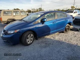 ✅ 2013 Honda Civic LX • VIN: 19XFB2F51DE062233 • Lot: 92306195. Wystawiony na Copart z przebiegiem 162 930 mil. Bezpłatny archiwum sprzedaży aukcyjnych z USA i szczegółowy raport historii pojazdu na DreamBid. Zdjęcie 1.