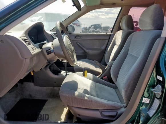 ✅ 1999 Honda Civic VP • VIN: 2HGEJ6614XH509375 • Lot: 65602685. Listed on Copart with 108,762 mi. Free auction sales archive from the USA and detailed vehicle history report at DreamBid. Image 7.