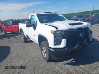 ✅ 2020 Chevrolet Silverado 2500HD Work Truck • VIN: 1GC0WLE72LF174479 • Lot: 42208735. Listed on IAAI with 294,415 mi. Free auction sales archive from the USA and detailed vehicle history report at DreamBid. Image 1.