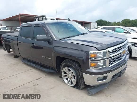 2015 Chevrolet Silverado 1500 LT z VIN 3GCUKRECXFG183351, wystawiony jako IAAI lot #42650034 z przebiegiem 130 129 mil mil oraz . Historia ofert i sprzedaży dostępna na DreamBid. Obrazek 1.