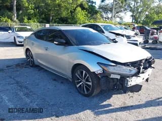 ✅ 2022 Nissan Maxima SV • VIN: 1N4AA6CV1NC503852 • Lot: 43500108. Listed on IAAI with 49,947 mi. Free auction sales archive from the USA and detailed vehicle history report at DreamBid. Image 1.