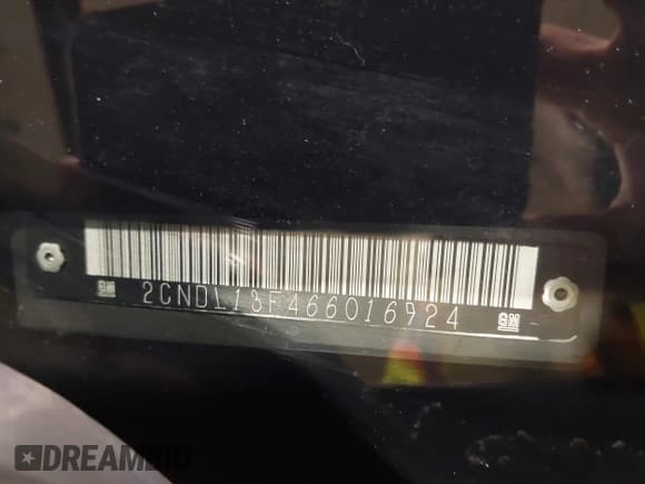 ✅ 2006 Chevrolet Equinox LS • VIN: 2CNDL13F466016924 • Лот: 41944872. Опубликован ранее на IAAI с пробегом Не указан. Бесплатный доступ к архиву аукционных продаж из США и подробный отчёт об истории автомобиля на DreamBid. Изображение 9.