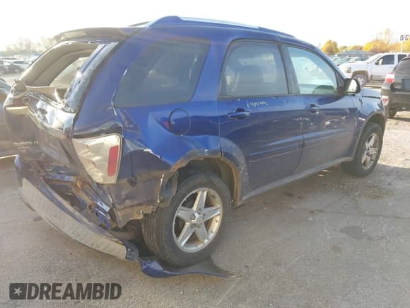 ✅ 2005 Chevrolet Equinox LT • VIN: 2CNDL73F656098852 • Lot: 43626094. Listed on IAAI with 188,020 mi. Free auction sales archive from the USA and detailed vehicle history report at DreamBid. Image 4.
