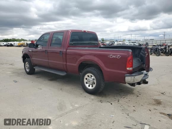 ✅ 2005 Ford F-250 XL • VIN: 1FTSW21565EC51046 • Lot: 56718045. Listed on Copart with 143,991 mi. Free auction sales archive from the USA and detailed vehicle history report at DreamBid. Image 2.