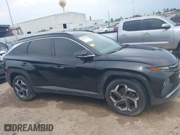 2023 Hyundai Tucson Limited z VIN 5NMJECAE1PH190001, wystawiony jako IAAI lot #43064225 z przebiegiem 54 919 mil mil oraz . Historia ofert i sprzedaży dostępna na DreamBid. Obrazek 14.