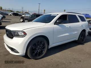 2017 Dodge Durango R/T with VIN 1C4SDHCT2HC936567, listed as a Copart auction lot 81798715 with 97,837 mi miles and Salvage title. Bid and sale history available at DreamBid. Image 1.