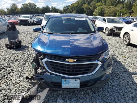 2021 Chevrolet Equinox LT with VIN 2GNAXUEV1M6108868, listed as a Copart auction lot 81559575 with 111,576 mi miles and Salvage title. Bid and sale history available at DreamBid. Image 5.