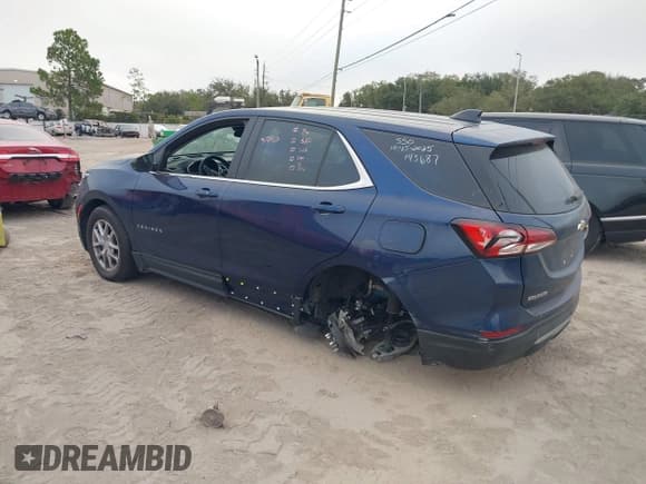 ✅ 2023 Chevrolet Equinox LT • VIN: 3GNAXUEG8PL128553 • Лот: 43542487. Опубликован ранее на IAAI с пробегом 15 536 миль. Бесплатный доступ к архиву аукционных продаж из США и подробный отчёт об истории автомобиля на DreamBid. Изображение 3.