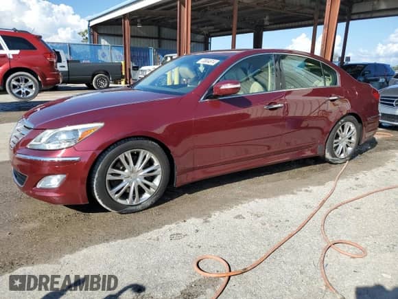 2012 Hyundai Genesis 3.8L с VIN KMHGC4DD4CU191036, выставлен на аукционе Copart как лот 73804614 с пробегом Не указан миль и На запчасти • Non repairable. История ставок и продаж доступна на DreamBid. Изображение 1.