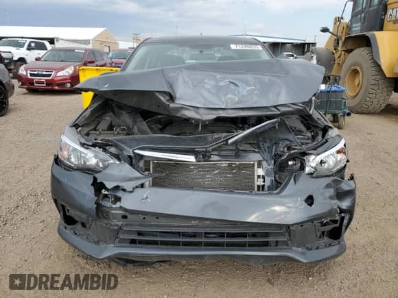 2020 Subaru Impreza with VIN 4S3GKAB61L3608595, listed as a Copart auction lot 71240835 with 126,688 mi miles and Non repairable. Bid and sale history available at DreamBid. Image 5.