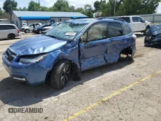 2018 Subaru Forester Limited with VIN JF2SJAJC9JH524448, listed as a Copart auction lot 61484585 with Not provided miles and Salvage title. Bid and sale history available at DreamBid. Image 1.