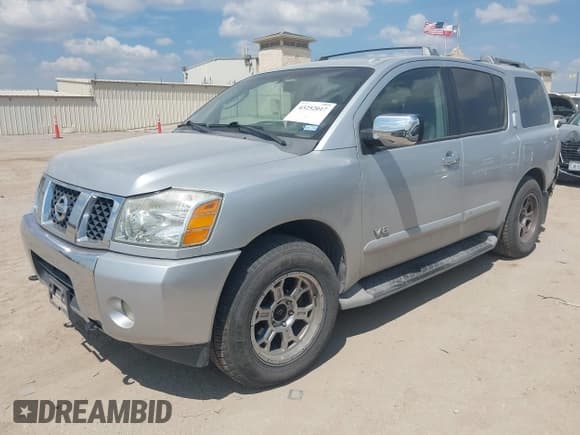 ✅ 2006 Nissan Armada LE • VIN: 5N1AA08B96N711906 • Лот: 43252017. Опубликован ранее на IAAI с пробегом 158 824 миль. Бесплатный доступ к архиву аукционных продаж из США и подробный отчёт об истории автомобиля на DreamBid. Изображение 2.