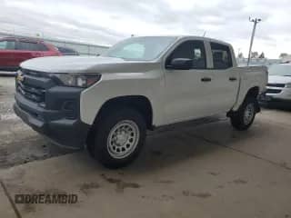2024 Chevrolet Colorado 2WD Work Truck z VIN 1GCGSBEC7R1162027, wystawiony jako Copart lot #79478624 z przebiegiem 5 635 mil mil oraz Szkoda całkowita • Salvage title. Historia ofert i sprzedaży dostępna na DreamBid. Obrazek 1.