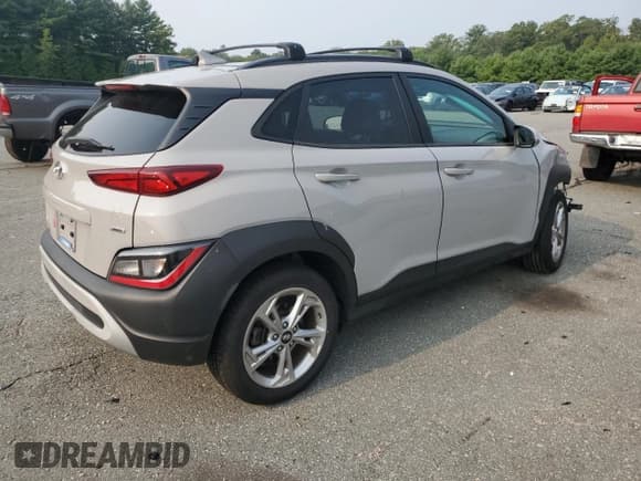 ✅ 2022 Hyundai Kona SEL • VIN: KM8K3CAB3NU916152 • Lot: 67687415. Listed on Copart with 31,823 mi. Free auction sales archive from the USA and detailed vehicle history report at DreamBid. Image 3.